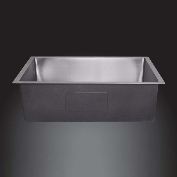 750*450*220 Handmade Stainless Steel Under/Topmount Kitchen Laundry Single Sink / 44HF7545