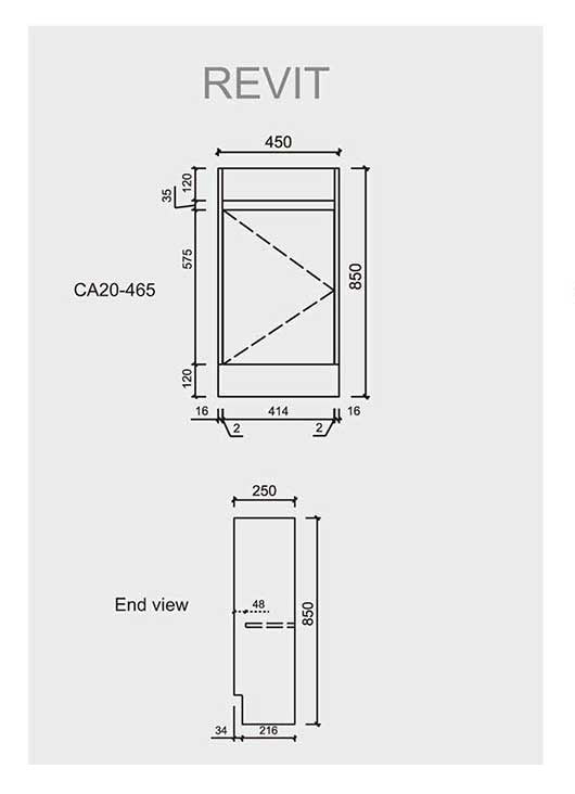 Aulic Revit Freestanding Vanity