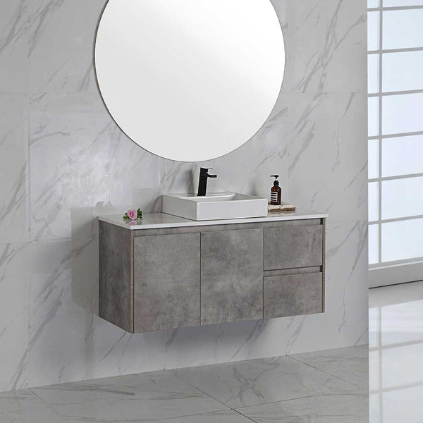 Aulic Lola Wall Hung Vanity in Multiple Sizes