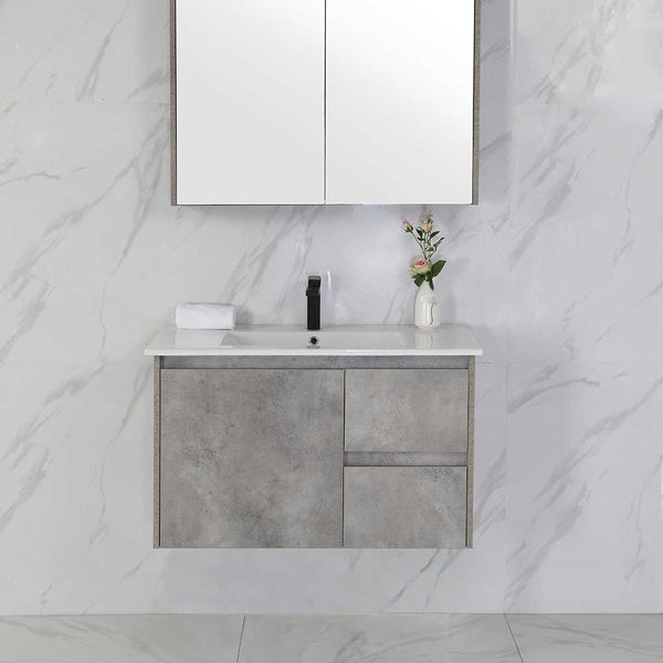 Aulic Lola Wall Hung Vanity in Multiple Sizes